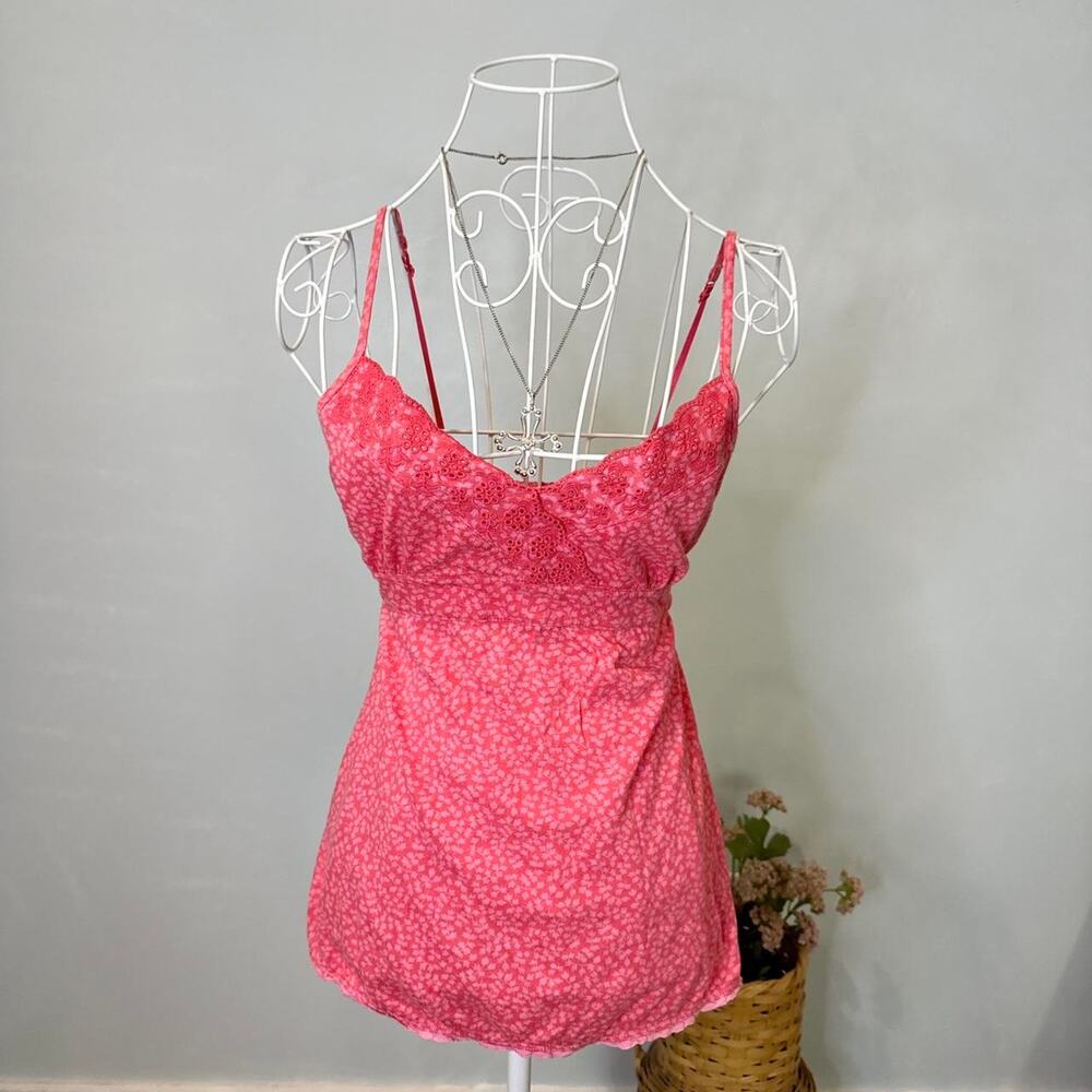 rare vintage y2k American Eagle babydoll cami tank top